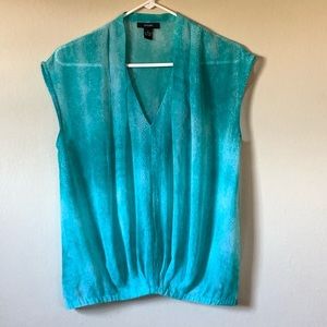 Alfani animal print top